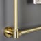 Kingston Brass 36" x 32" Wall Mount Towel Rack, Brushed Brass DTM323637 - alternate 4